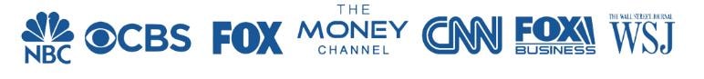 As seen in NBC, CBS, FOX, The Money Channel, CNN, FOX Business, and The Wall Street Journal